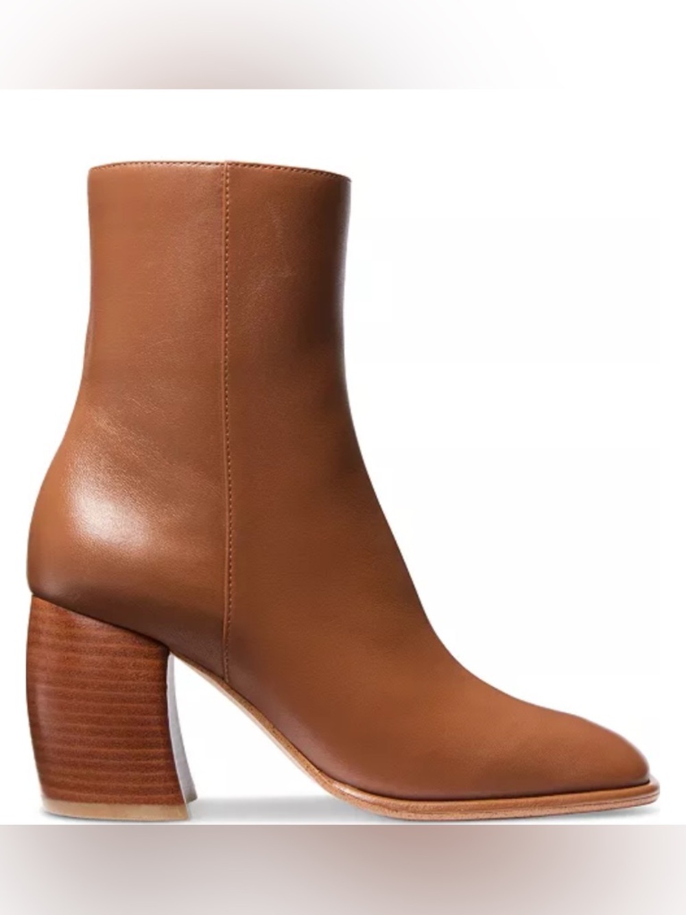 MICHAEL Michael Kors Maude Brown Block Heeled Boots Size 7.5M